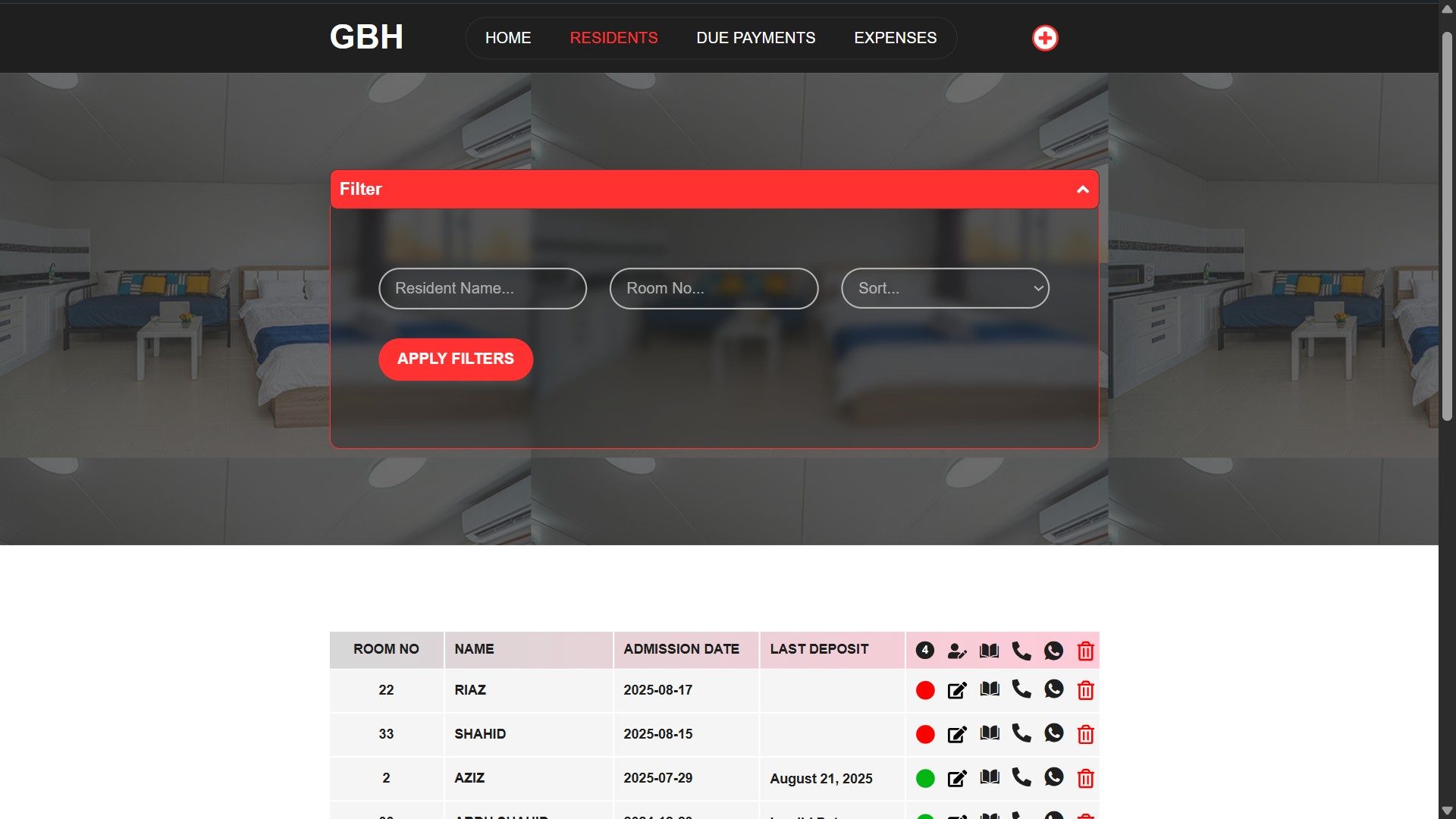Hostel Management System